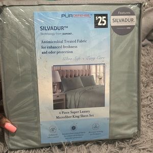 Lay comfy 🥰 😴🛌in your soft 4 Piece Super Luxury
Microfiber King Sheet Set